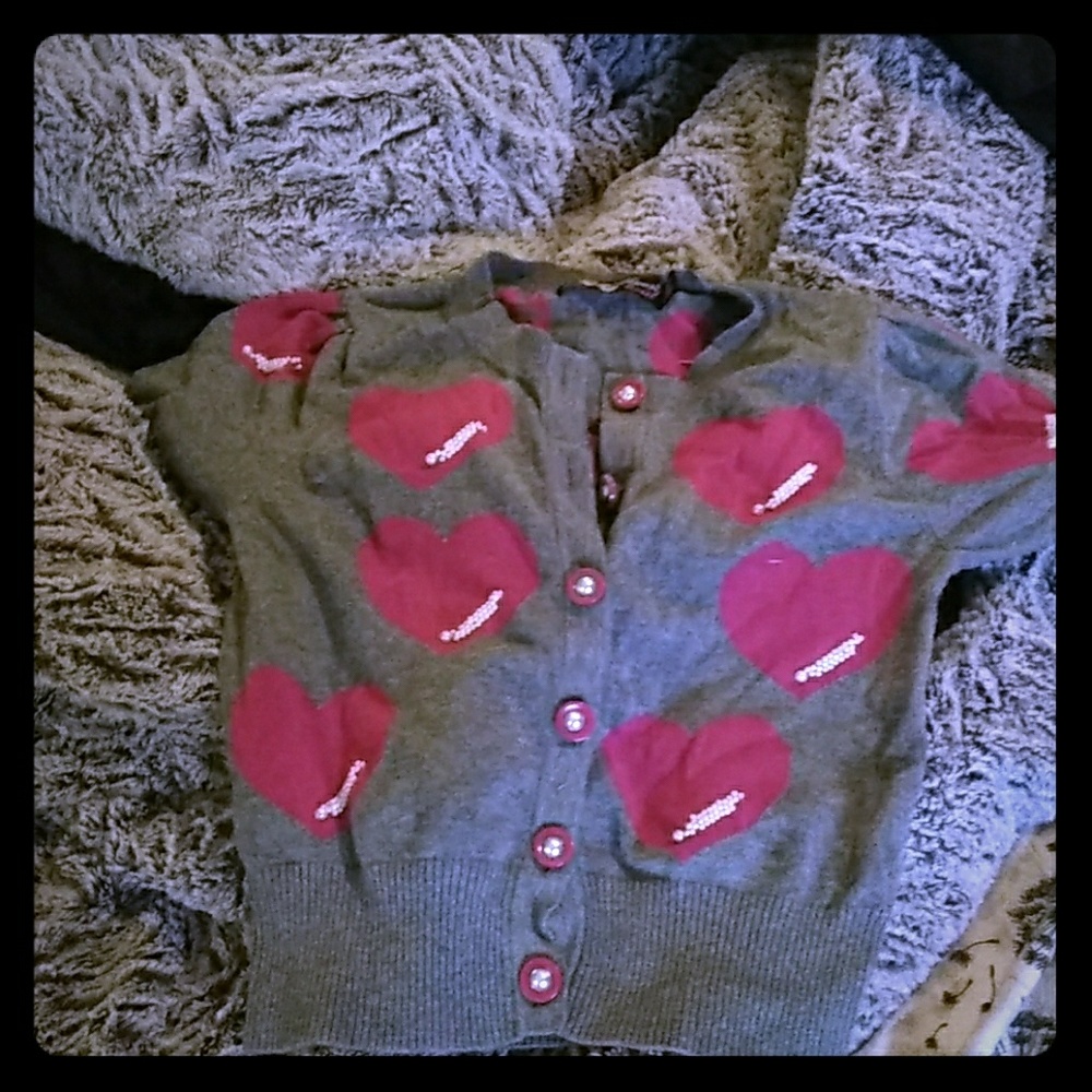 Heart sweater